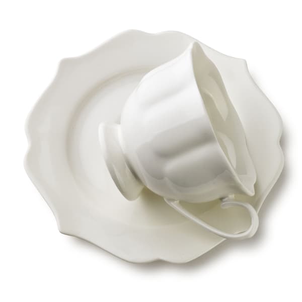 Porslinskoppar Isabelle Komplet 200ml Vit 6st