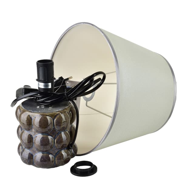 Bordslampa LETI Bubble 9x9x29 cm Grå, 1 st