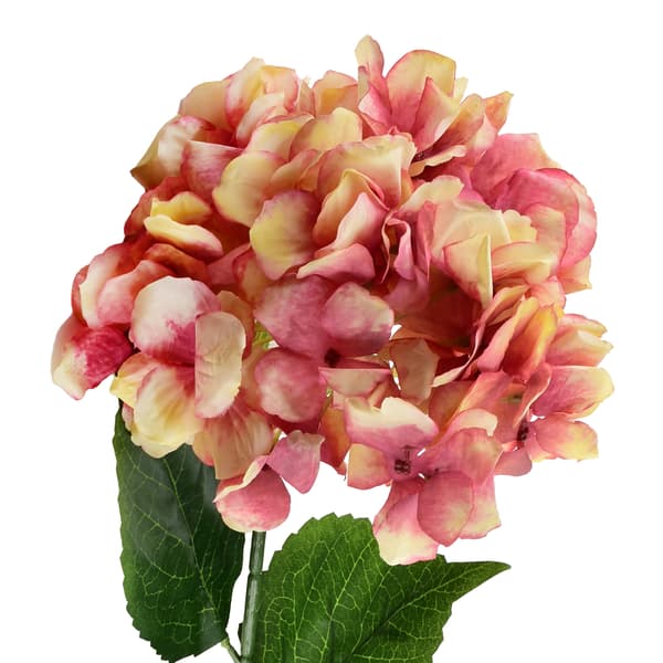 VIRIDIS Künstlig Hortensia 73cm - Grön Plastblomma