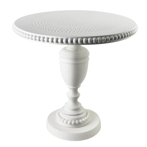 LAMMY Bordssoffa 41,5x41,5x40 cm, Vit, Elegant MDF-design