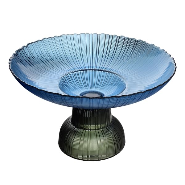 Glaspatera Mondex Daz Glass 31x18 Blå 1pc