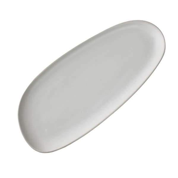Serveringsfat porslin Basic Nature 31,5x14 vit 1st