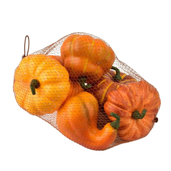 Dekorationspumpor Mondex Mave orange 6 st