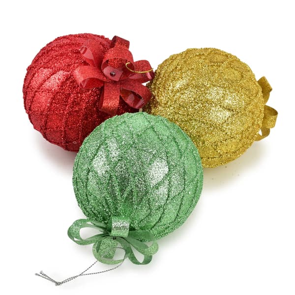 Julgranskula cellplast Santa Lila 10cm 1st
