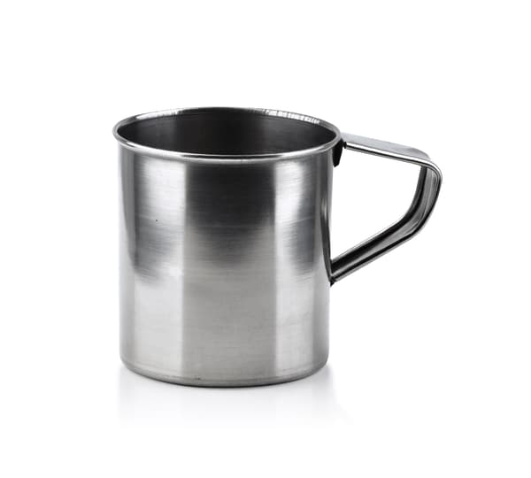 Krus rustfrit stål COOKINI BASIC KITCHEN Ø10cm sølv 1 stk