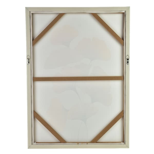 Väggtavlor plast INGA Ginkgo 50x70 cm guld 2-pack