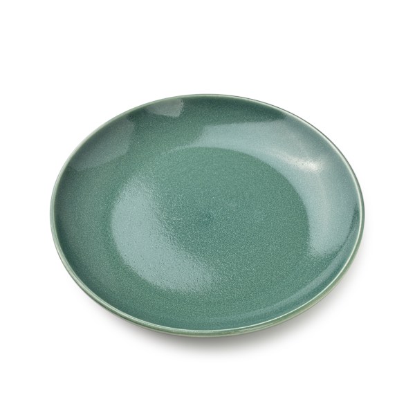 Assiett Porslin BasicNature Basic 20,5cm Grön 1 st