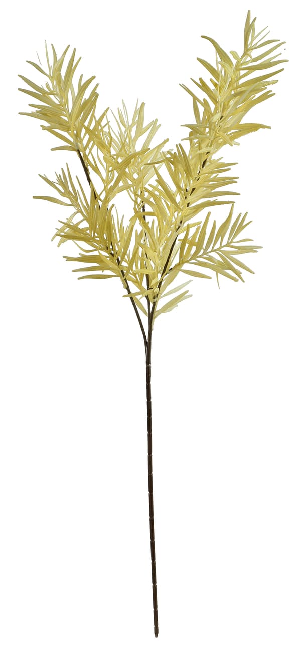 VIRIDIS Konstgjord Dekorativ Gren 75 cm - Beigefärgad Elegans