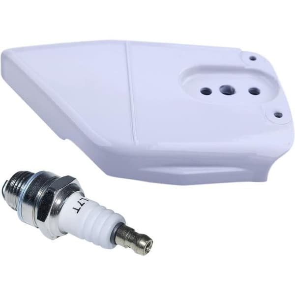 Kædeldæksel med tændrør til STIHL MS260 MS270 MS290 MS310 MS380 MS381 024 026 028 029 034 036 038 039 Vit