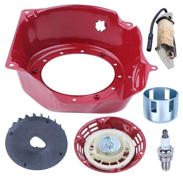 Kit til låg til ventilatorhus til kølende starter til tilbagevenden for Honda GX120 GX160