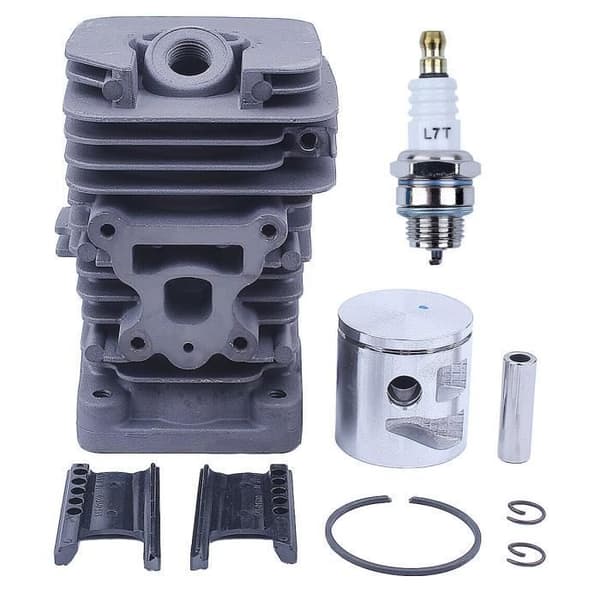Cylinder piston på 41 mm til McCulloch CS360T CS400T CS420T TAISAGE 530 07 18-84 Grå