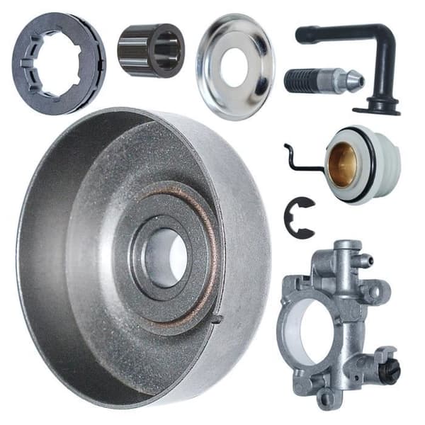 "For STIHL MS290 029 MS390 039 MS310 3/8 "7T Koblingsdrum til tandhjul"