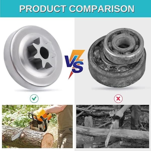 3/8 "7t Sprocking Embrayage Trommel til STIHL 034 036 029 039 MS170 MS180 MS290 MS310 MS340 MS360 MS361 MS390 Re