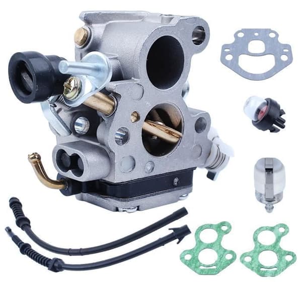 Karburator Bränsleslang KIT för Husqvarna 435 440 435E 440E Jonsared CS410 CS2240 Grå