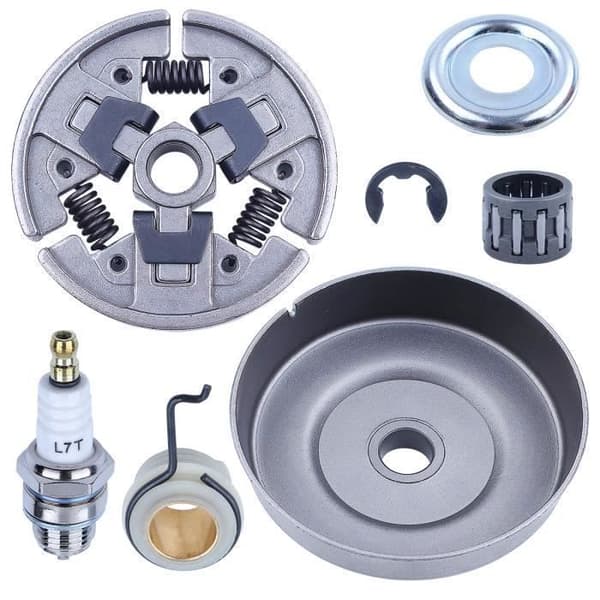 7-tands koblingsdesign 3/8 " præcisionsgear til Stihl MS290 MS310 MS390 029 039 nåleleje reservedele Grå