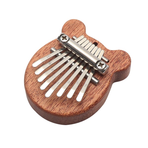 8 Key Wood Metals Litet musikinstrument