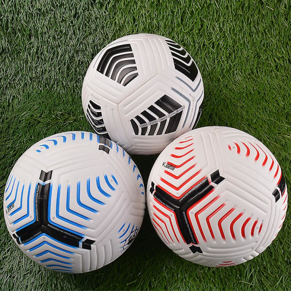 Nya fotbollsbollar officiell storlek 5 storlek 4 Premier 21-Red Black Size 4