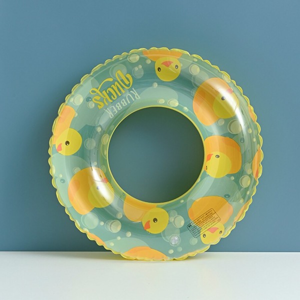 Uppblåsbart Swim Tube Flotte PVC Sommar Pool Float Tube Dragon 60