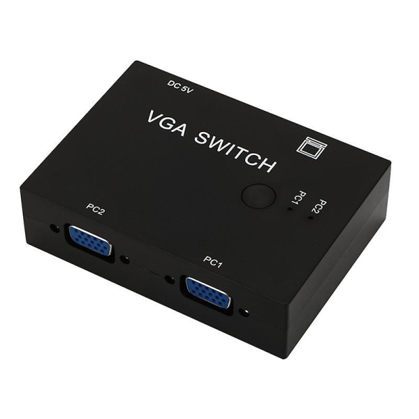 Dator Vga Switcher, 2 Input 1 Output, Vga 2 Port Switcher