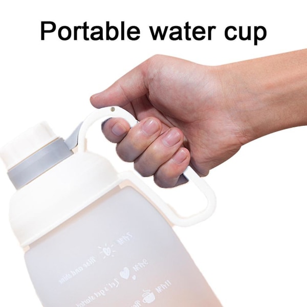 Vattenflaskor, återanvändbar Flip Top vattenflaska style 2