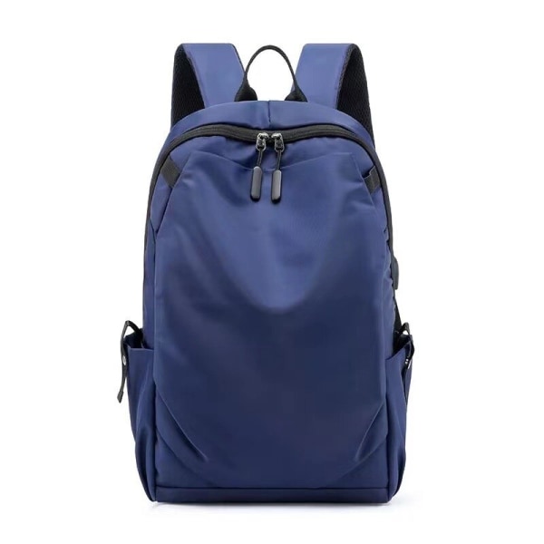 Vattentät ryggsäck för män Mode skolväska Blue