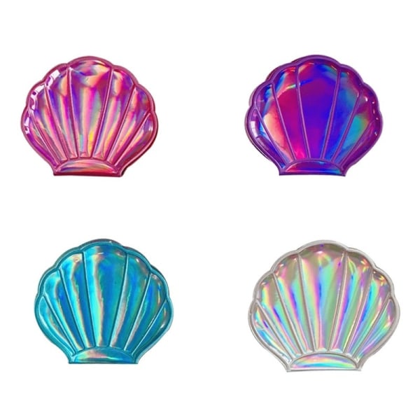 Multicolor Bling Shell dubbelsidiga kompakta sminkspeglar 1