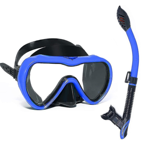 Snorkel Mask Set Snorkel Geardry Snorkel Set Blue