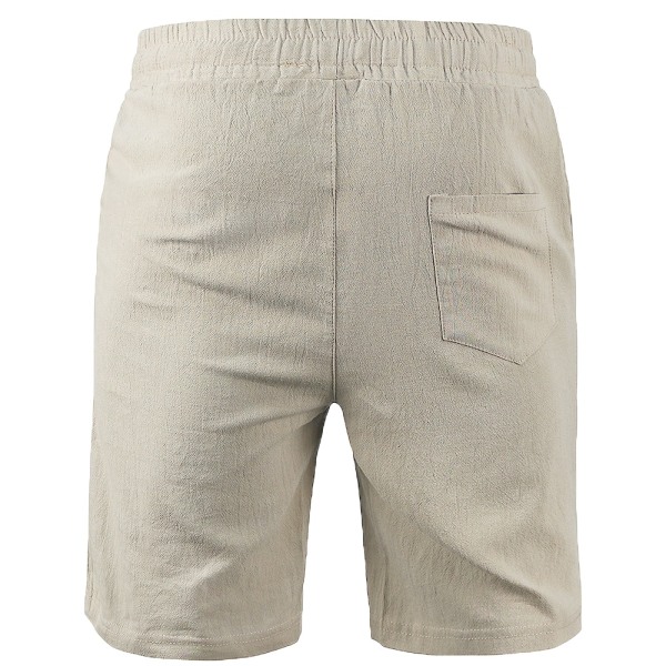 Nya byxor i bomullslinne för män White M