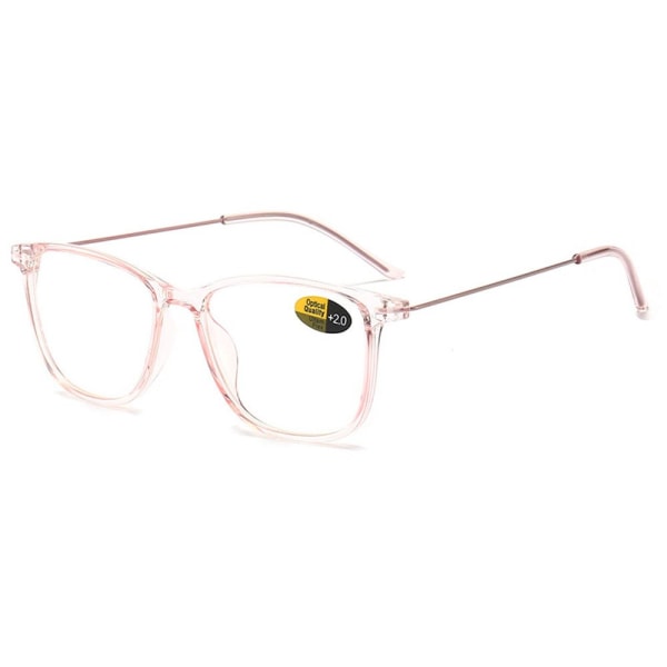 Mode vintage överdimensionerade anti blå ljus glasögon pink-2