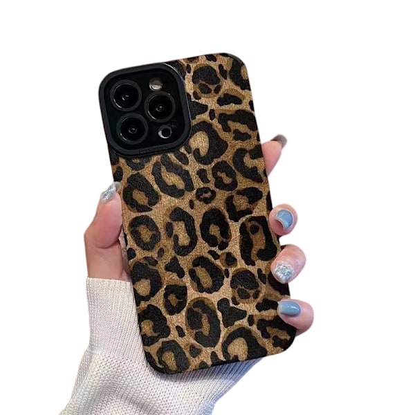 iPhone 13 Pro Skal - Guld Leopard