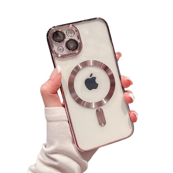 iPhone 15 Plus MagSafe Skal - Rosa