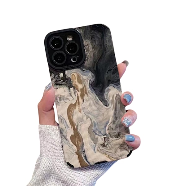 iPhone 13 Skal - Ink Marble
