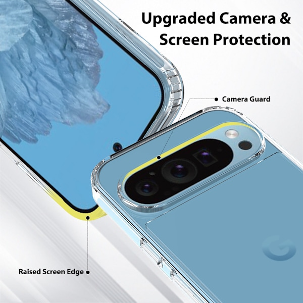 Google Pixel 8 Skal - Transparent