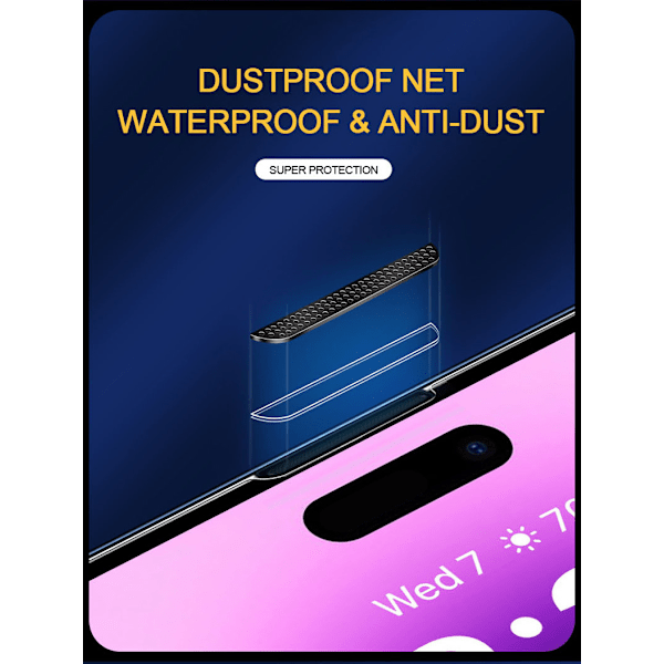 iPhone 14 Pro Max Skärmskydd - Härdat Glas