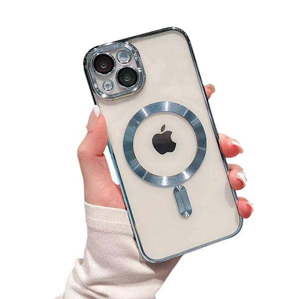 iPhone 16 Plus MagSafe Skal - Isblå