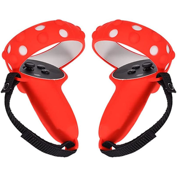 Touch Controller Grip Cover för Quest 2 Anti-Throw Handtag