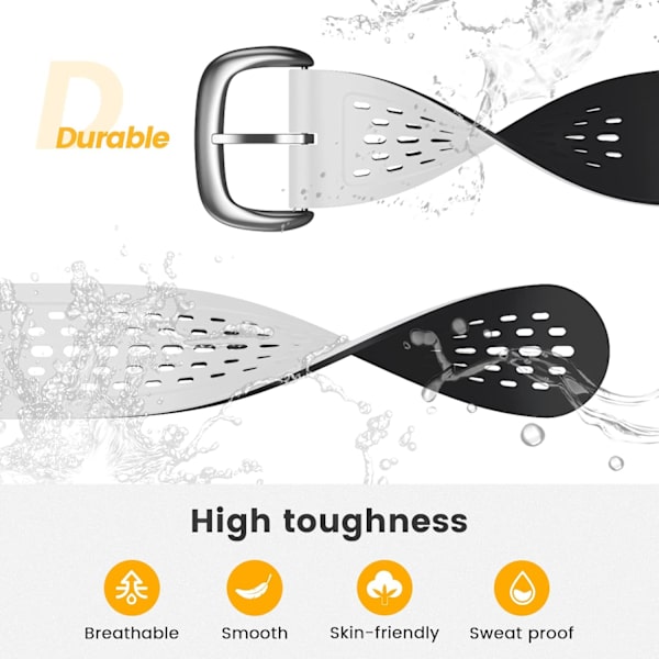 To-i-et farvebånd til Garmin Approach S2/S4, Silicone Starp