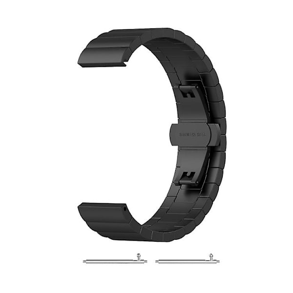 För Garmin Vivoactive 3 Metallklockarmband XJF Silver