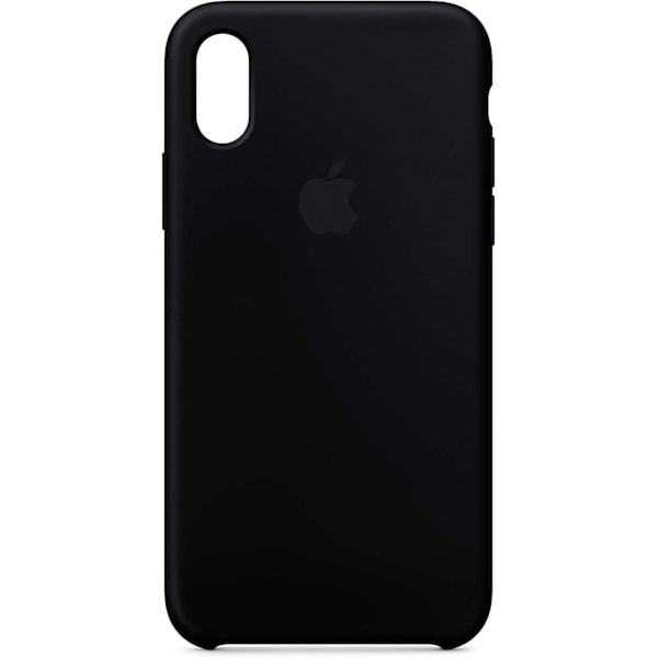 iPhone X Silikondeksel - Svart Svart