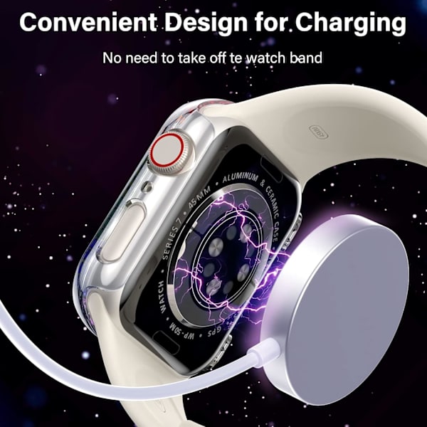 for Apple Watch Case 44mm Series 6/5/4/SE 2022, Multicolors Bling