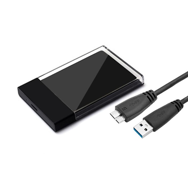 Transparent 2.5'' Usb3.0 Sata 3 Ssd För Case Solid State Disk En