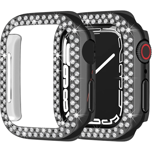 (2-pack) Orzero-kompatibel för Apple Watch Series 8 45mm, Series 7
