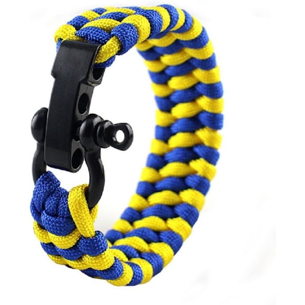 Paracord-spännen i legering - Justerbart D-spänne för Paracord-armband (10 set)
