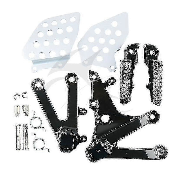 Suzuki DRZ400 DRZ400E DRZ400S DRZ400SM DR-Z400 DRZ 400 E/S/SM:n Taka- ja oikea jalkatuet, matkustajan jalkatuet, polkimet