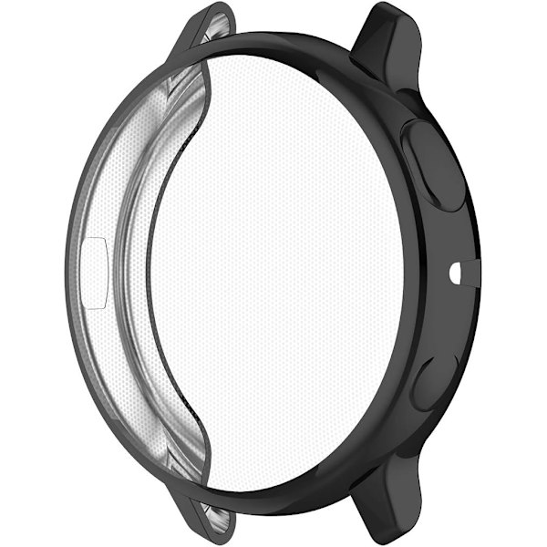 Fulltäckande skal för Galaxy Watch Active 2 44mm (SM-R820), Mjukt anti-dropp skyddsskal för Galaxy Watch Active 2 44mm (SM-R820) (Svart) Svart