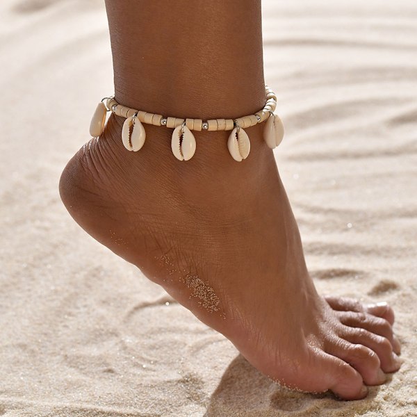 Skal Ocean Style Tassel Beach vævede fødder