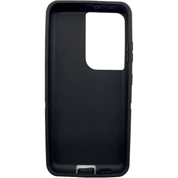 Udskiftnings TPE Gummi Ydre Skal Kompatibel med Galaxy S21 Ultra Defender Series Cover (Sort) Sort