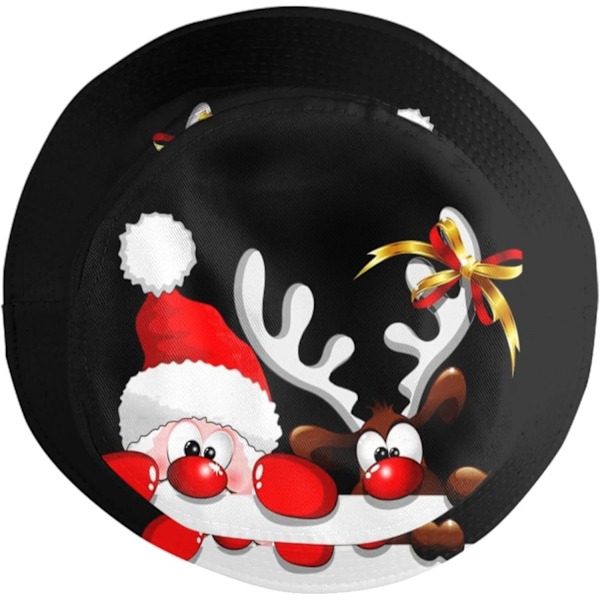 Glædelig Jul Spand Spandehatte Sjov Julepynt Fiskerhat Sol Fisker