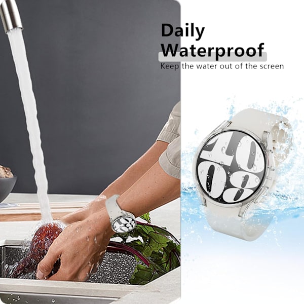 Etui til Samsung Galaxy Watch 6 44mm, hård PC Bumper