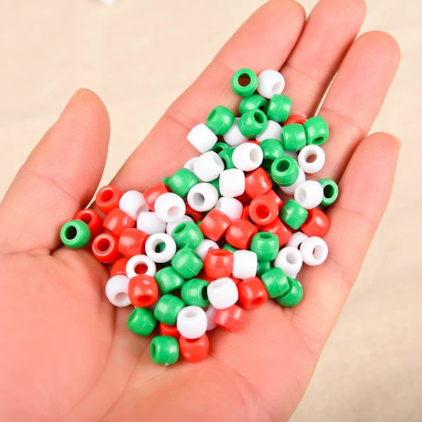 Juleponni-frøperler til smykkefremstilling
